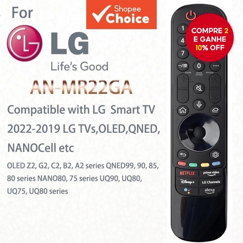 Controle Remoto de Substituição para LG Smart Tv An-mr22ga