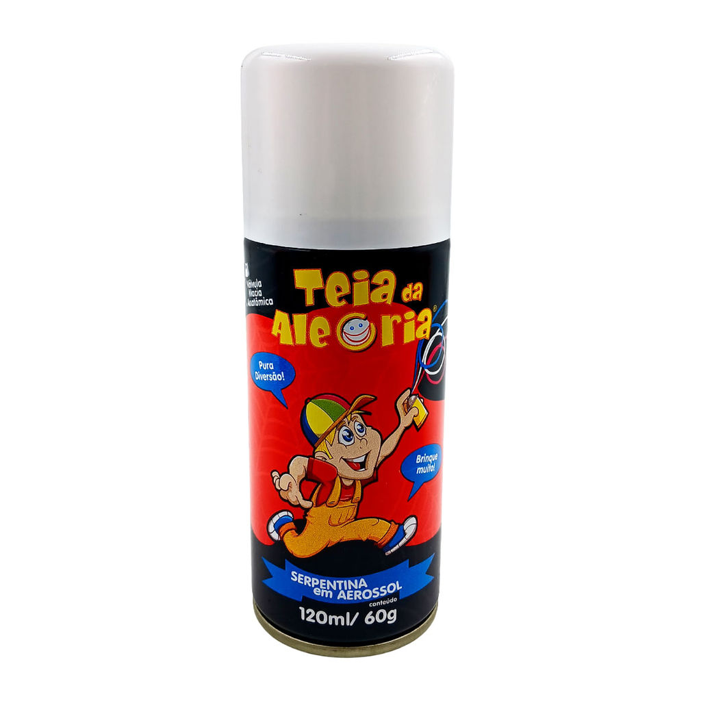 Teia Da Alegria Serpentina 120ml Ima Aerossóis
