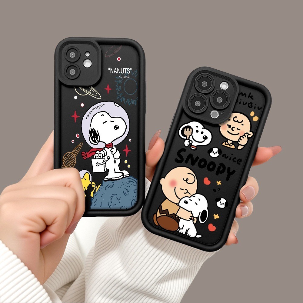 Capinha capa para Moto E13 G04 G14 G22 G30 G34 G53 G54 G84 Edge 60 PRO 5G Snoopy De Silicone Anti-impacto em Oferta na Shopee