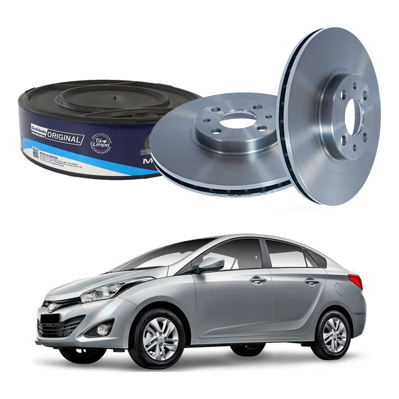 Disco Freio Dianteiro Hb20s 1.6 16v 2012 A 2015 em Oferta na Shopee