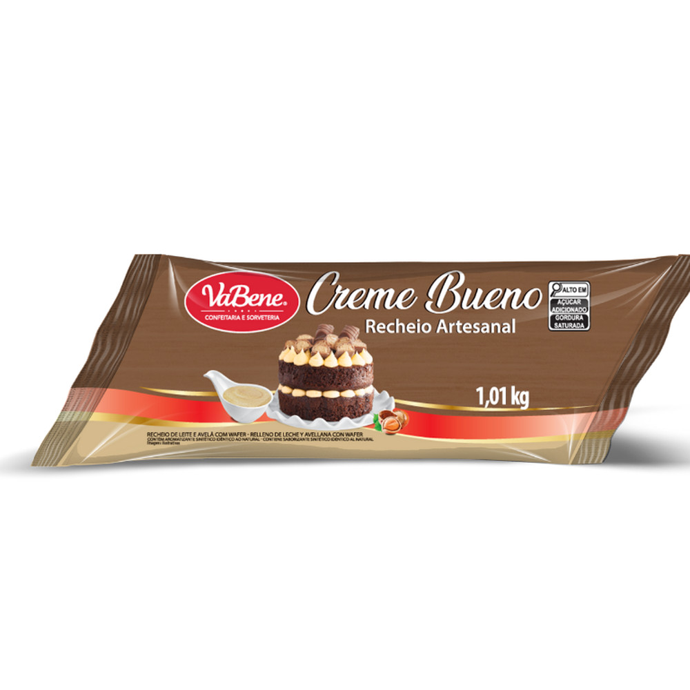 Recheio Artesanal Creme Bueno 1,01kg - Vabene