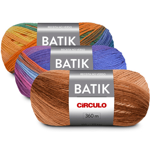 Lã Batik 100g - Circulo