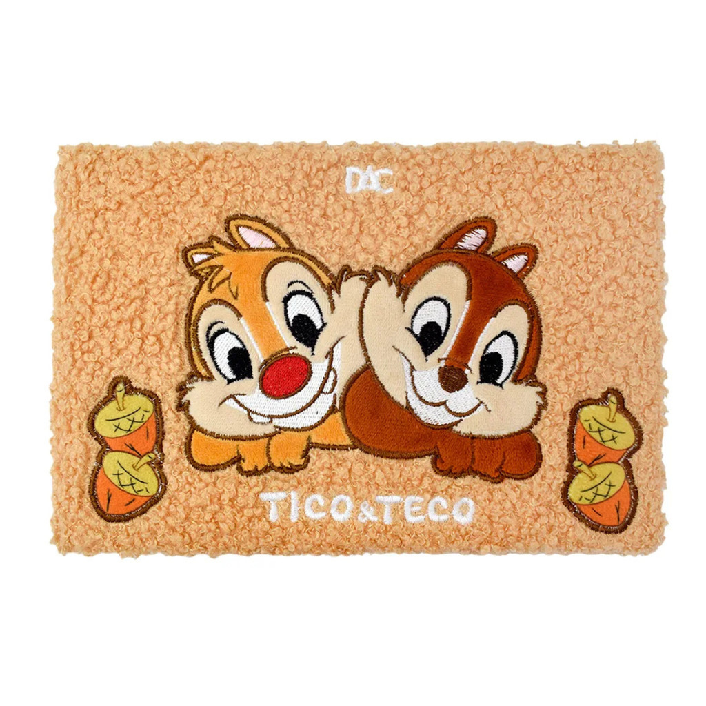Caderno De Anotações Fluffy Tico E Teco Pelúcia Horizontal