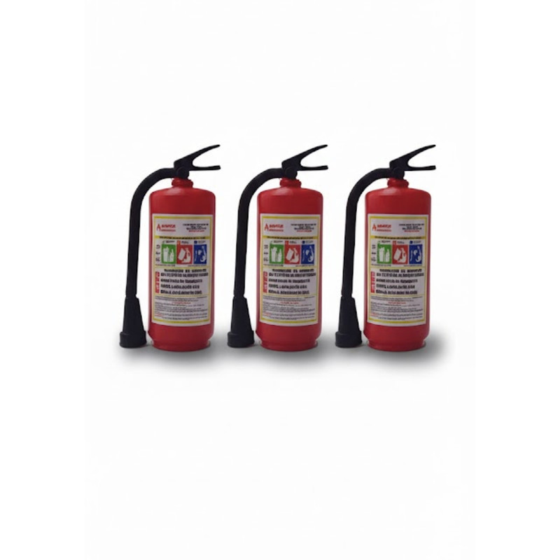 Miniatura de Extintor 1:43 Kit 3 Unidades para Diorama