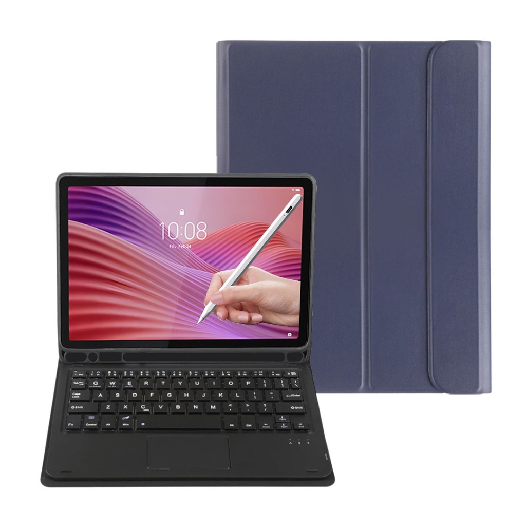 Capinha Teclado Touchpad Para Tablet Lenovo Tab 10.1 Polegadas + Stylus