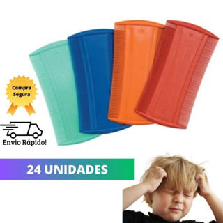 Pente Fino para Piolho Lendeas Caspa - 24 Unidades em Oferta na Shopee