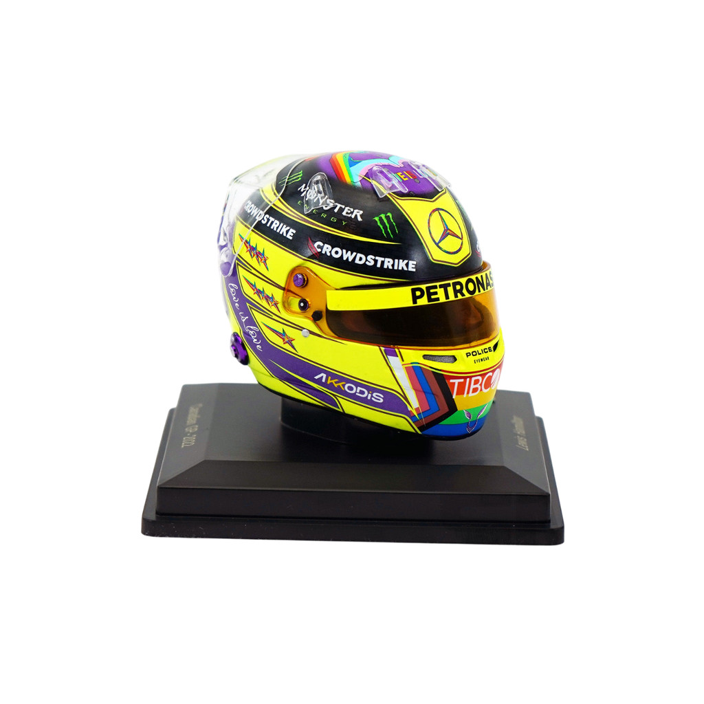 Miniatura Capacete 1/5 Lewis Hamilton Limitado Canada 2022