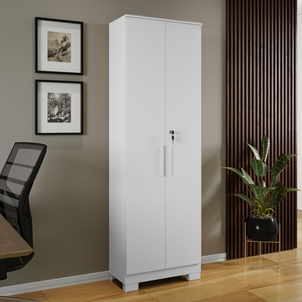 Armário Multiuso Prisma 2 Portas 100% Mdf