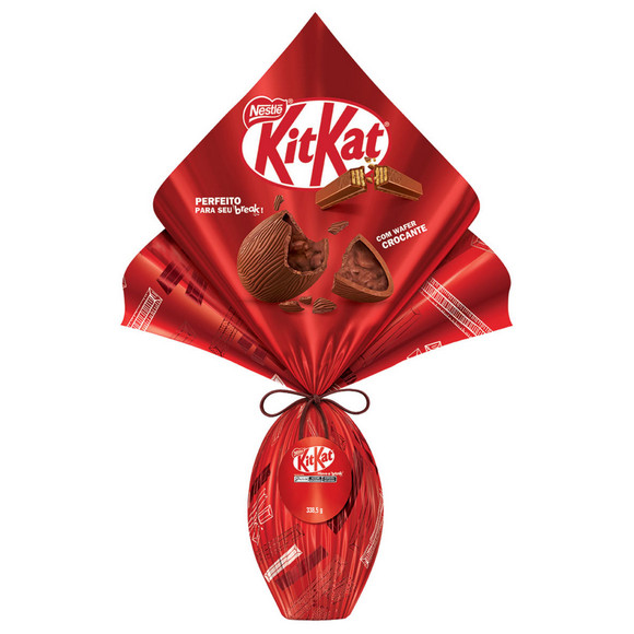 Ovo de Pascoa Kit Kat Ao Leite 338,5g Nestlé em Oferta na Shopee