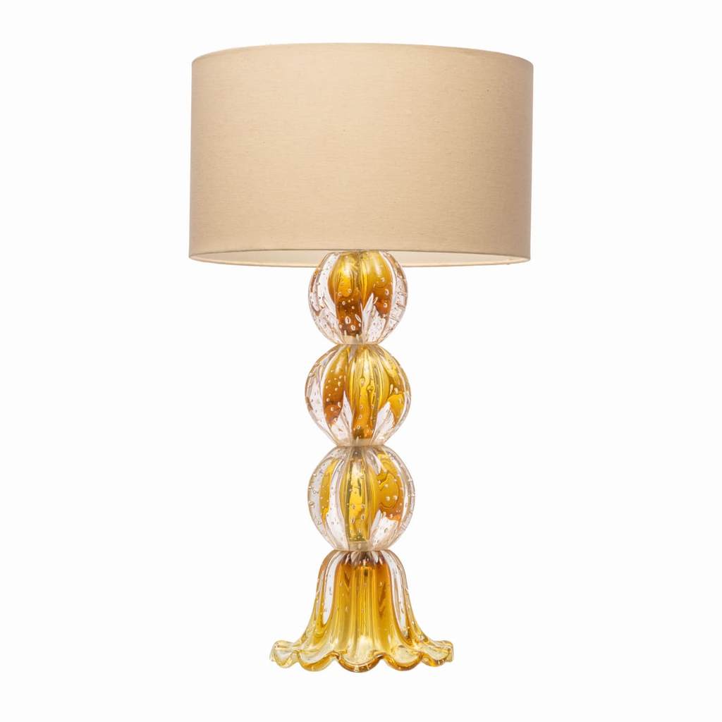 Abajur para Quarto Sala Cristal Murano Signoretto Art Decor
