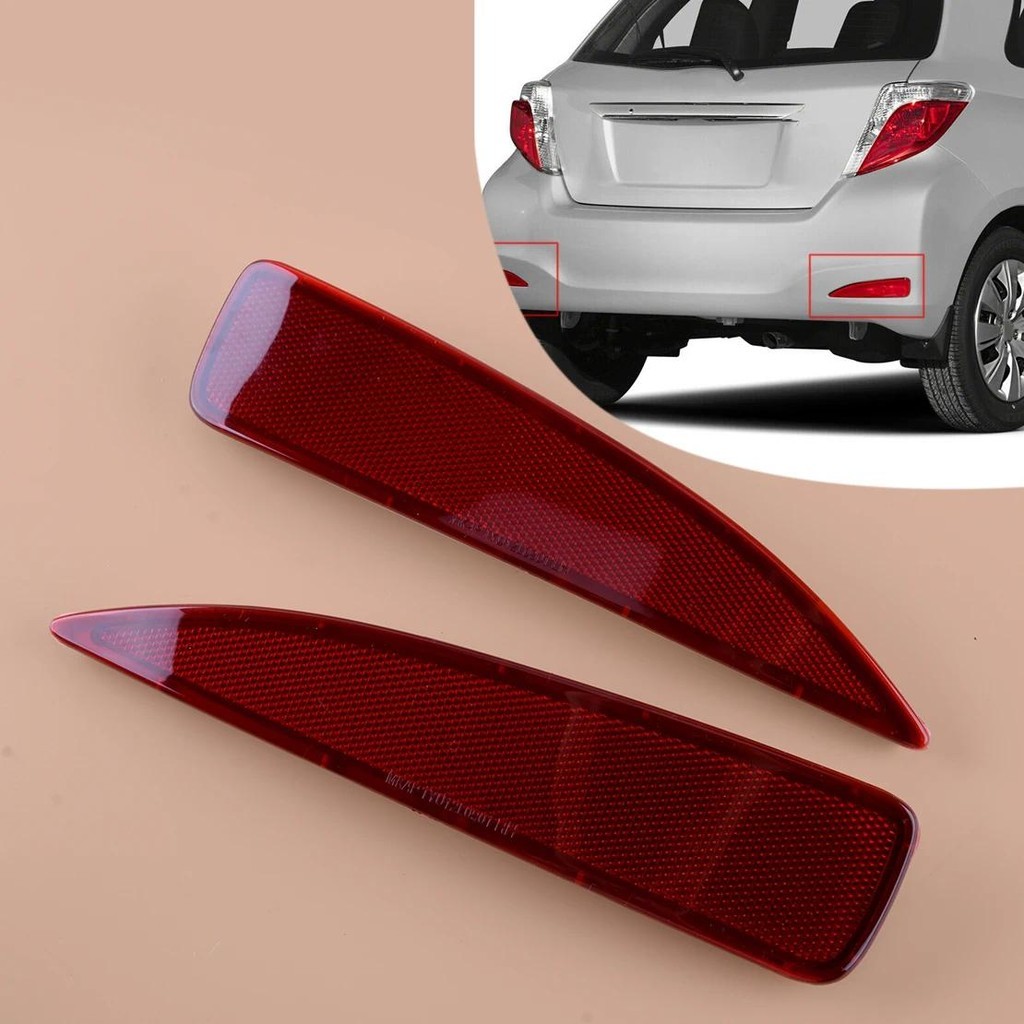 Para1185103 Para1184103 1 Par De Capas De Carcaça De Lâmpada De Luz Refletor De Para-Choque Traseiro , Adequadas Toyota 