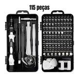 Kit de chaves de precisão com 115 peças