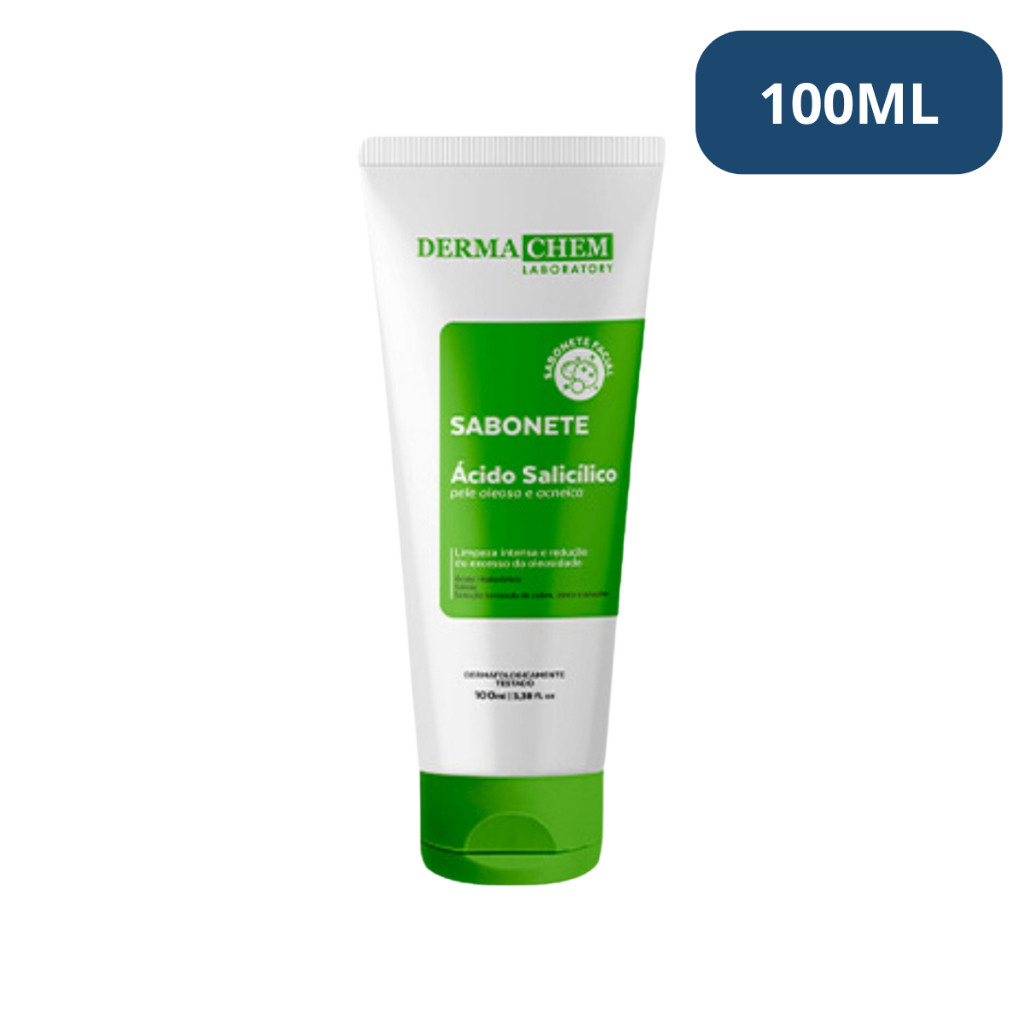 Sabonete Pele Oleosa Acido Salicílico 100ml Dermachem