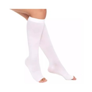 💥Entregue💥 Meia de Compressão 3/4 Pós Operatório  Meia Anti Trombo Antiemobilismo Cirurgica em Oferta na Shopee