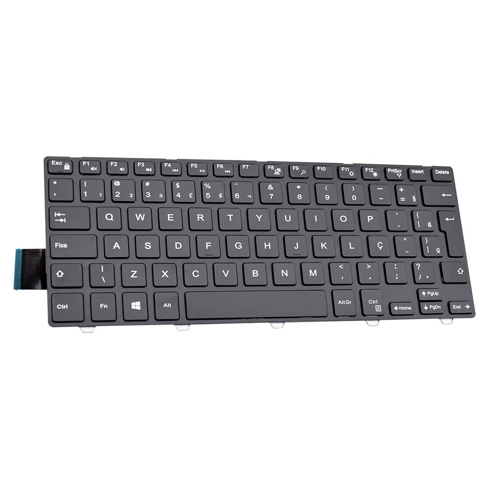 Teclado para Notebook Dell Part Number NSK-LQ0SC | Preto ABNT2 em Oferta na Shopee