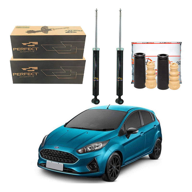Kit Amortecedor Traseiro New Fiesta 1.5 1.6 2018 A 2021