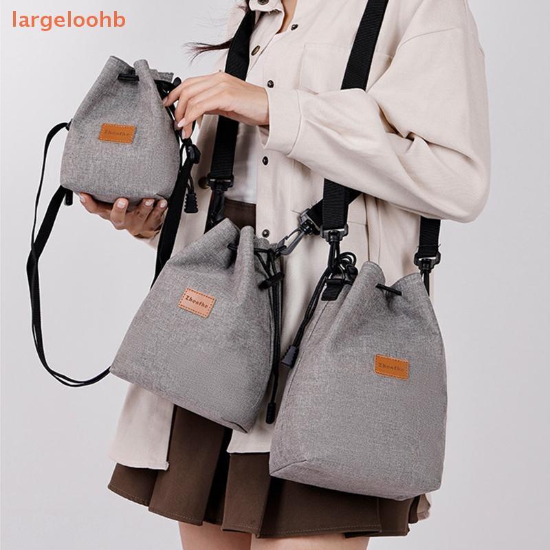[largeloohb] Bolsa Para Câmera Canon Nikon Sony Pentax Fuji Viagem Ao Ar Livre De Ombro Único Armazenamento DSLR Lente C