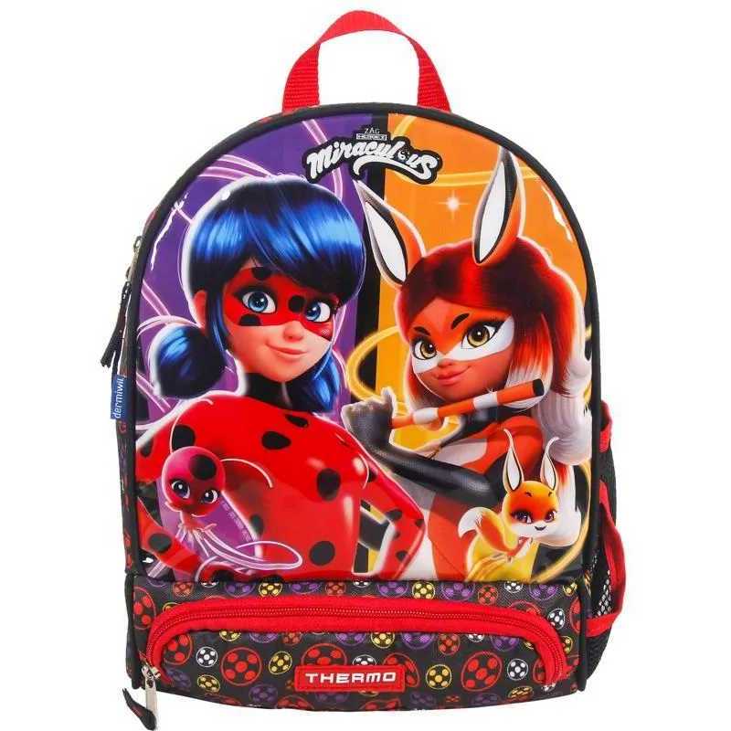 MOCHILA M BOLSO TERMICO THERMO MIRACULOUS LADYBUG DERMIWIL