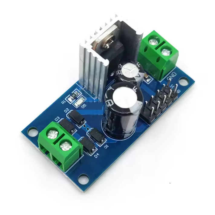 Fonte Reguladora 12V LM7812 Montada | Módulo Fonte Linear AC/DC 1,5A com Ponte Retificadora 3A
