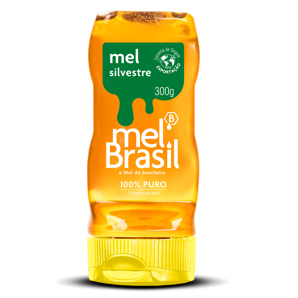 Mel Brasil 100% Puro Silvestre 300g em Oferta na Shopee