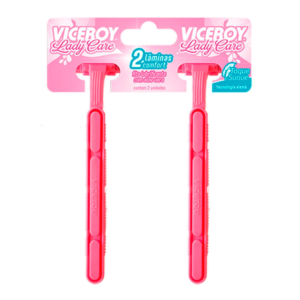 Aparelho de Depilação Viceroy Lady Care Descartável com 2 Unidades