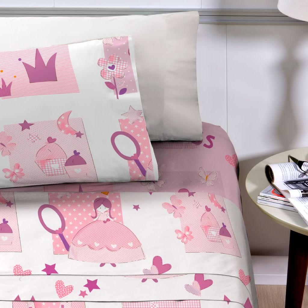 Kit Jogo de Cama Infantil Solteiro 3 Peças 180 Fios Poliéster Toque Macio em Oferta na Shopee