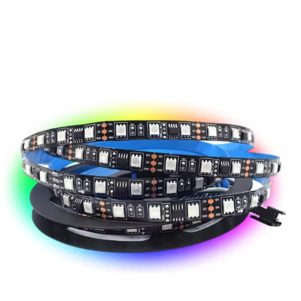 Fita Led FW-2811 5m Endereçável RGB 60 Leds + Controladora