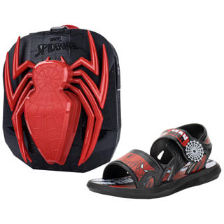 Kit Papete Infantil Homem Aranha E Mochila Grendene Kids 23264 em Oferta na Shopee