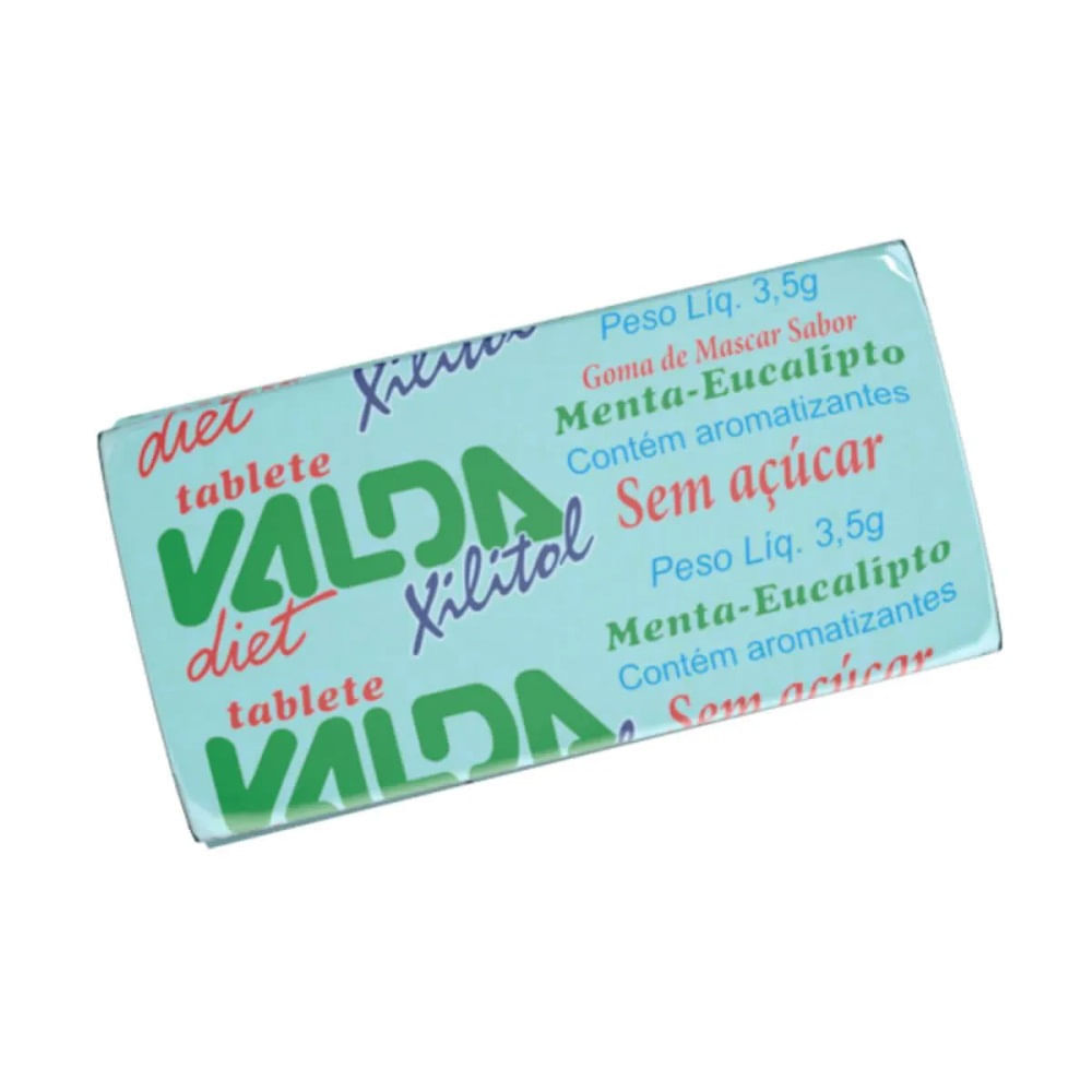 Tablete Valda Diet Menta-Eucalipto 1 Unidade 3,5g