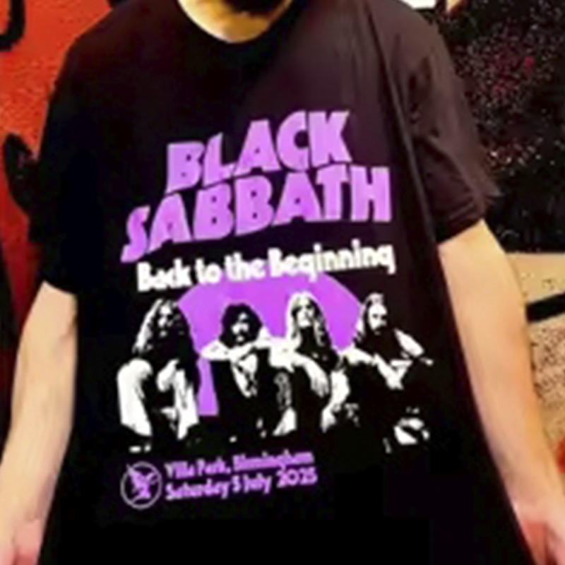 Camiseta Masculina Rock Masters of Doom Estampada Lançamento Camiseta 100% Algodão Camisetão  Oversized - Ohana
