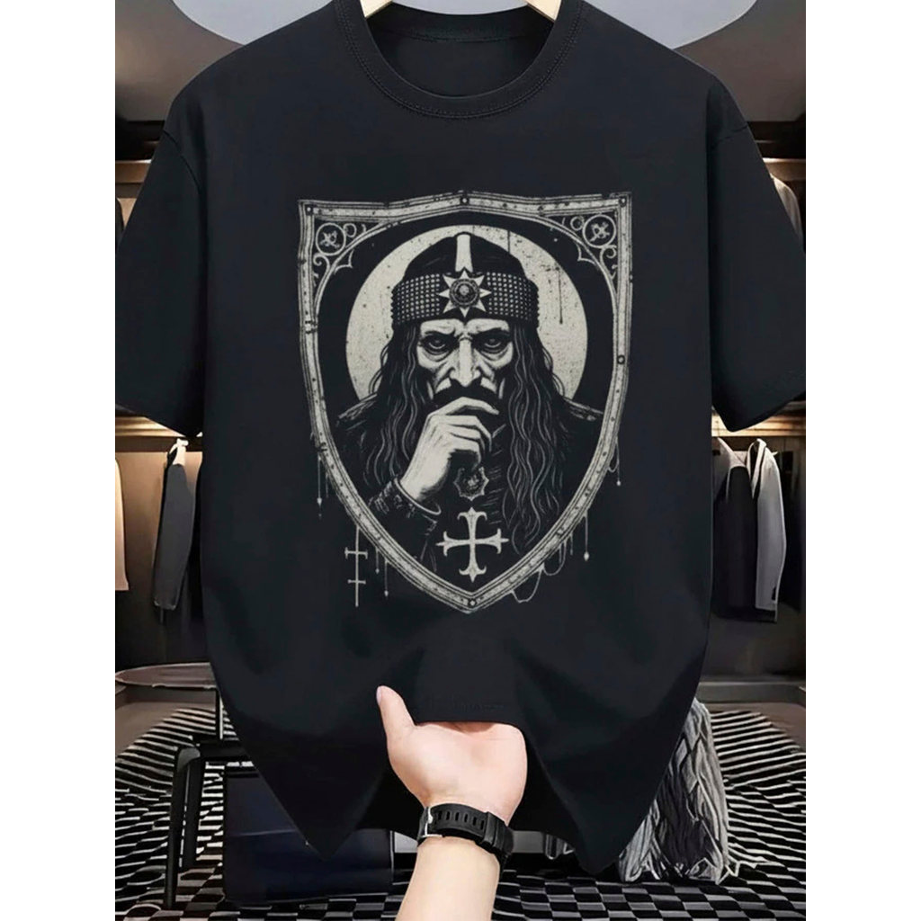 Camiseta Masculina Streetwear Rua Noturna Estampada Lançamento Camiseta 100% Algodão Camisetão - Excelencia