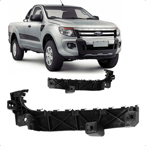 Suporte Guia Parachoque Ranger 2013 2014 2015 2016 Dianteiro em Oferta na Shopee