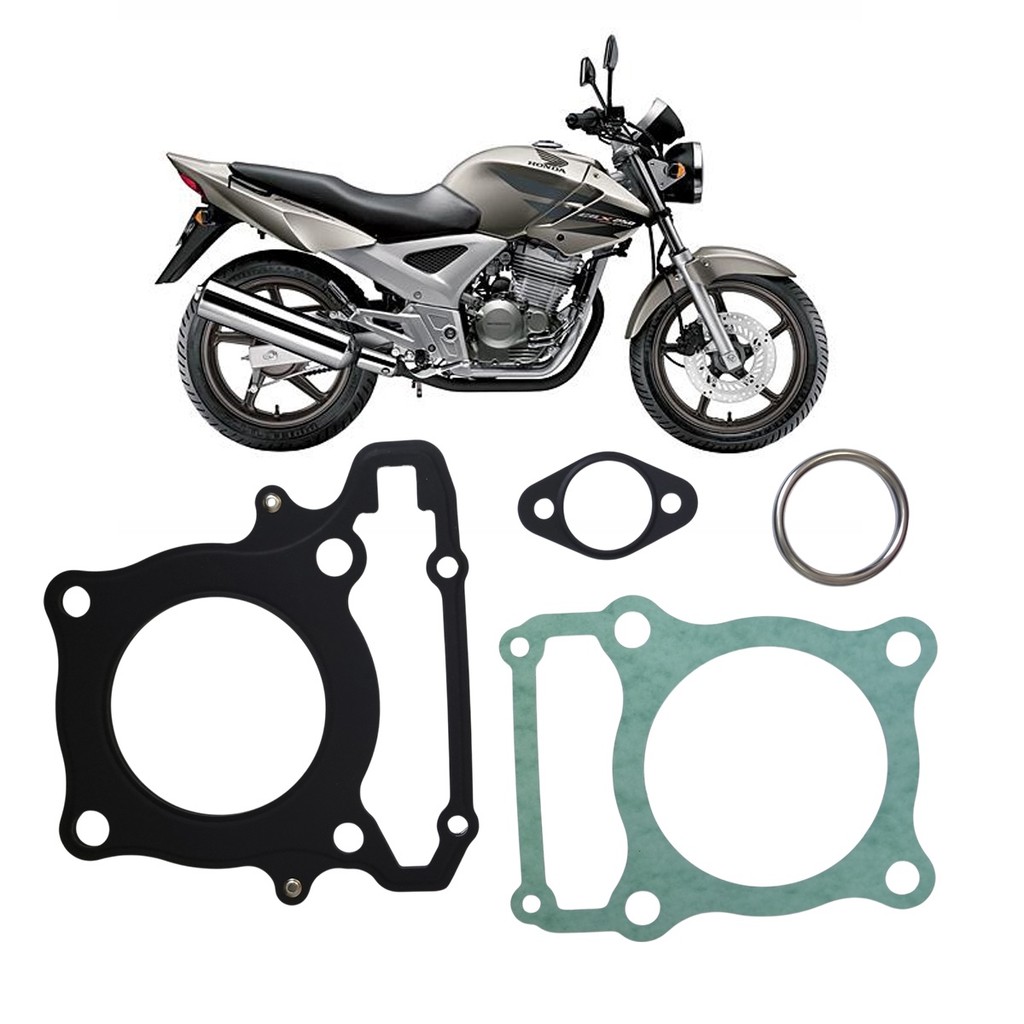 Kit A Superior Juntas Cabeçote Sem Borracha - A2u Parts - Honda Cbx 250 Twister, Xr 250 Tornado (2001-2008)