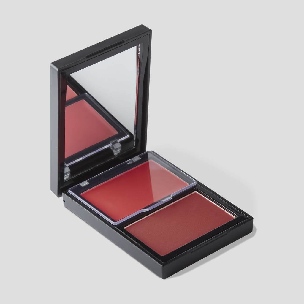 Blush Cremoso e em Pó Coral – Duo Blush Coral Paint Océane Edition 10,2g em Oferta na Shopee