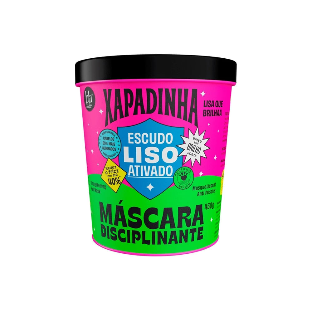 Máscara Capilar Lola Xapadinha Disciplinante 450g em Oferta na Shopee