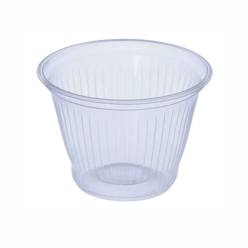 Pote plástico descartável transparente 100ml 100und Altacoppo em Oferta na Shopee