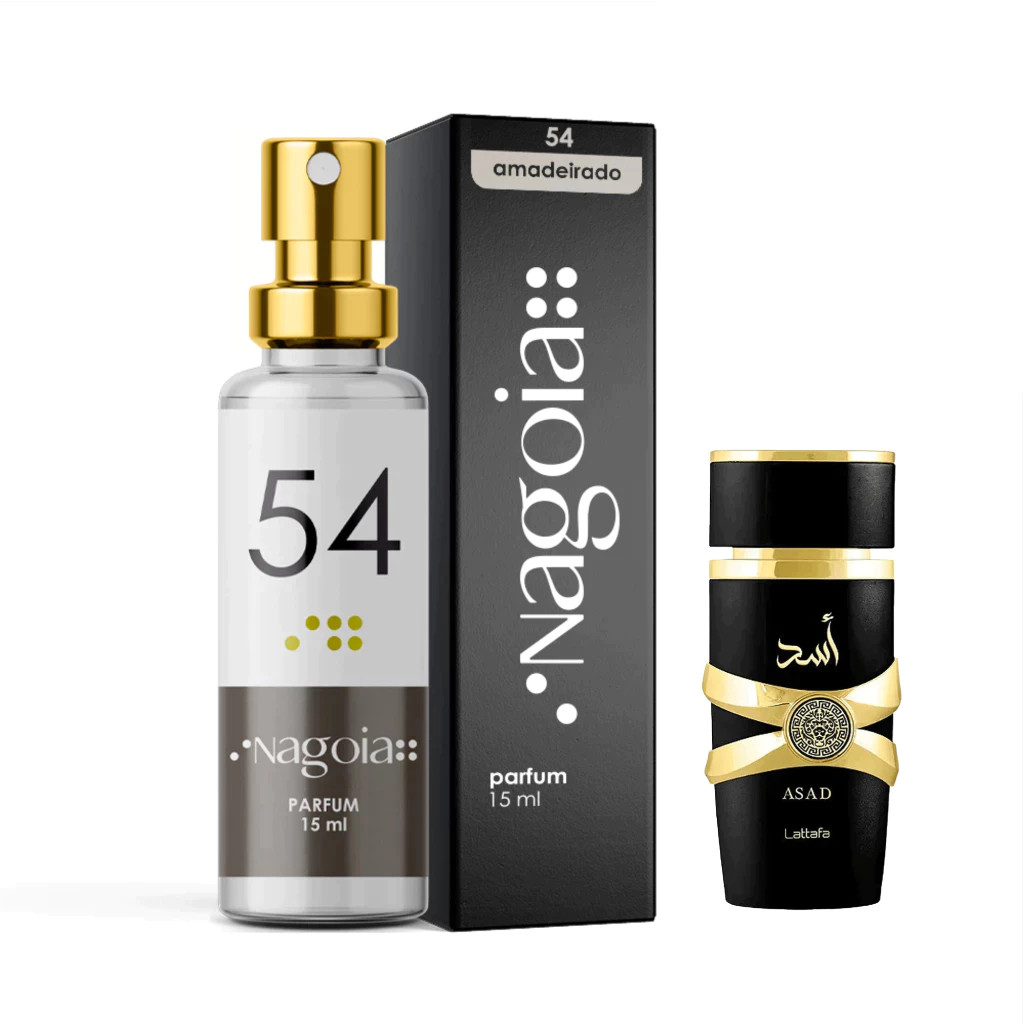 Perfume Árabe Masculino 15 ml - Alta fixação inspirações - Asad em Oferta na Shopee