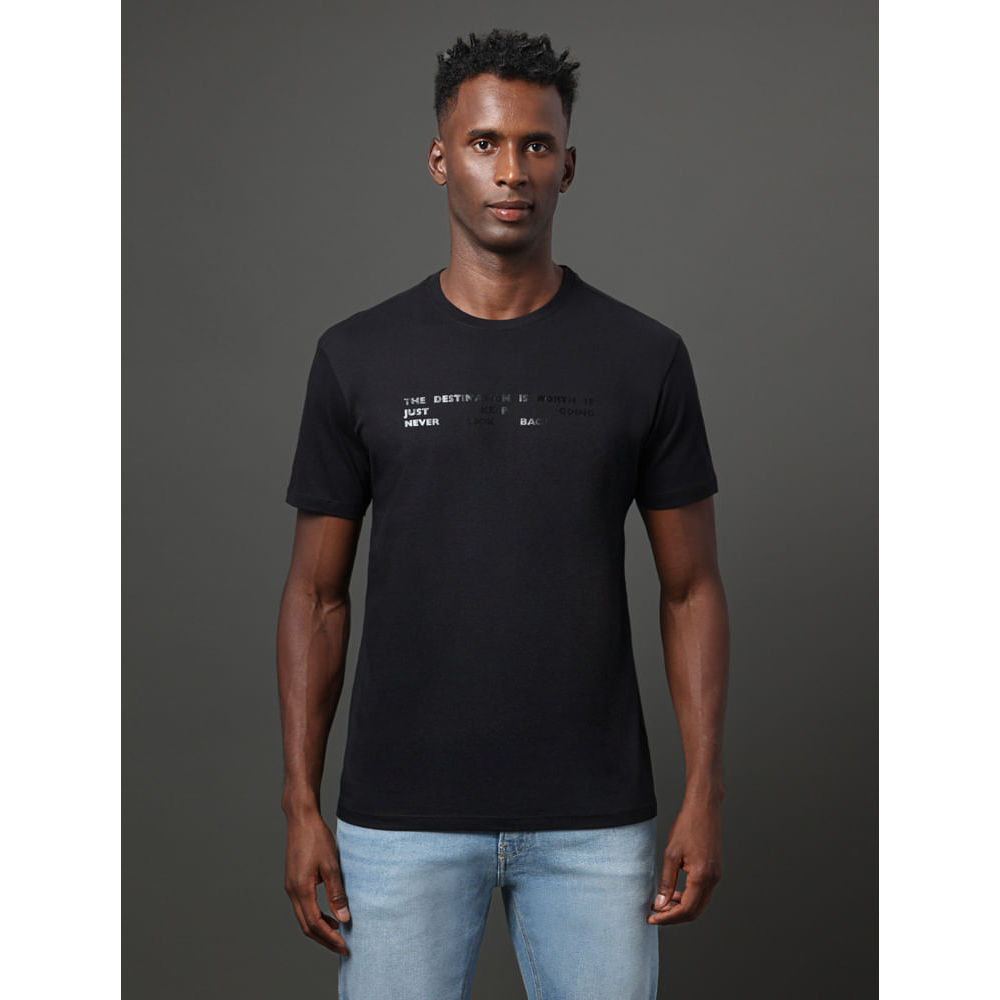 Camiseta Masculina Keep Going Calvin Klein Jeans - Preto em Oferta na Shopee