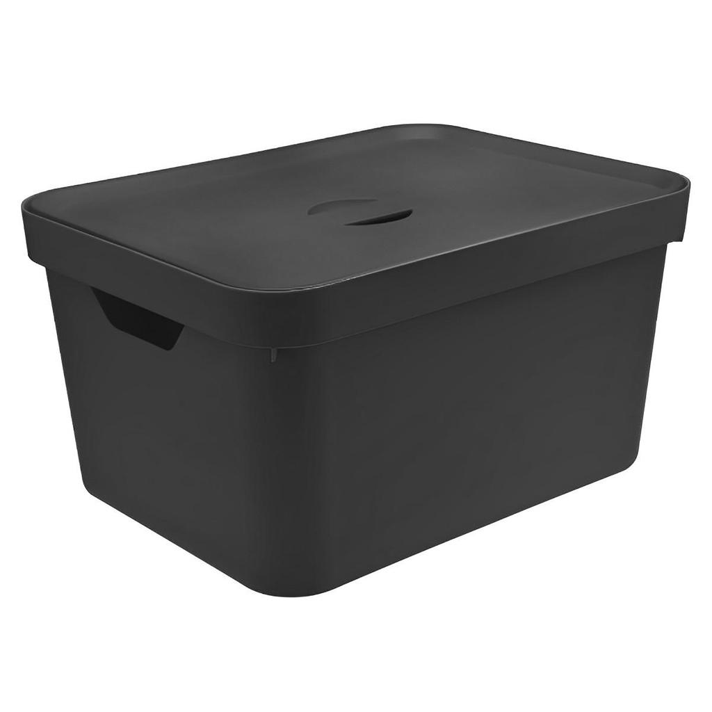 Caixa Plastica Multiuso 32L Organizadora OU Cube em Oferta na Shopee
