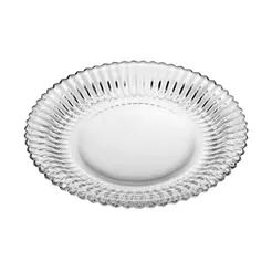 4 Pratos para Sobremesa Wolff Imperatriz de Cristal 20cm