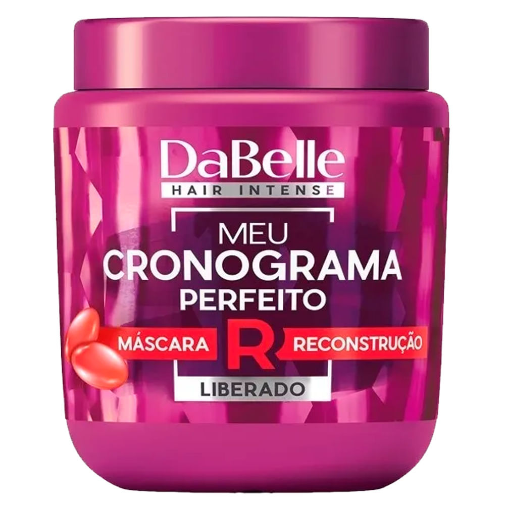 Máscara Capilar De Tratamento Dabelle Meu Cronograma Perfeito Reconstrução 400g em Oferta na Shopee