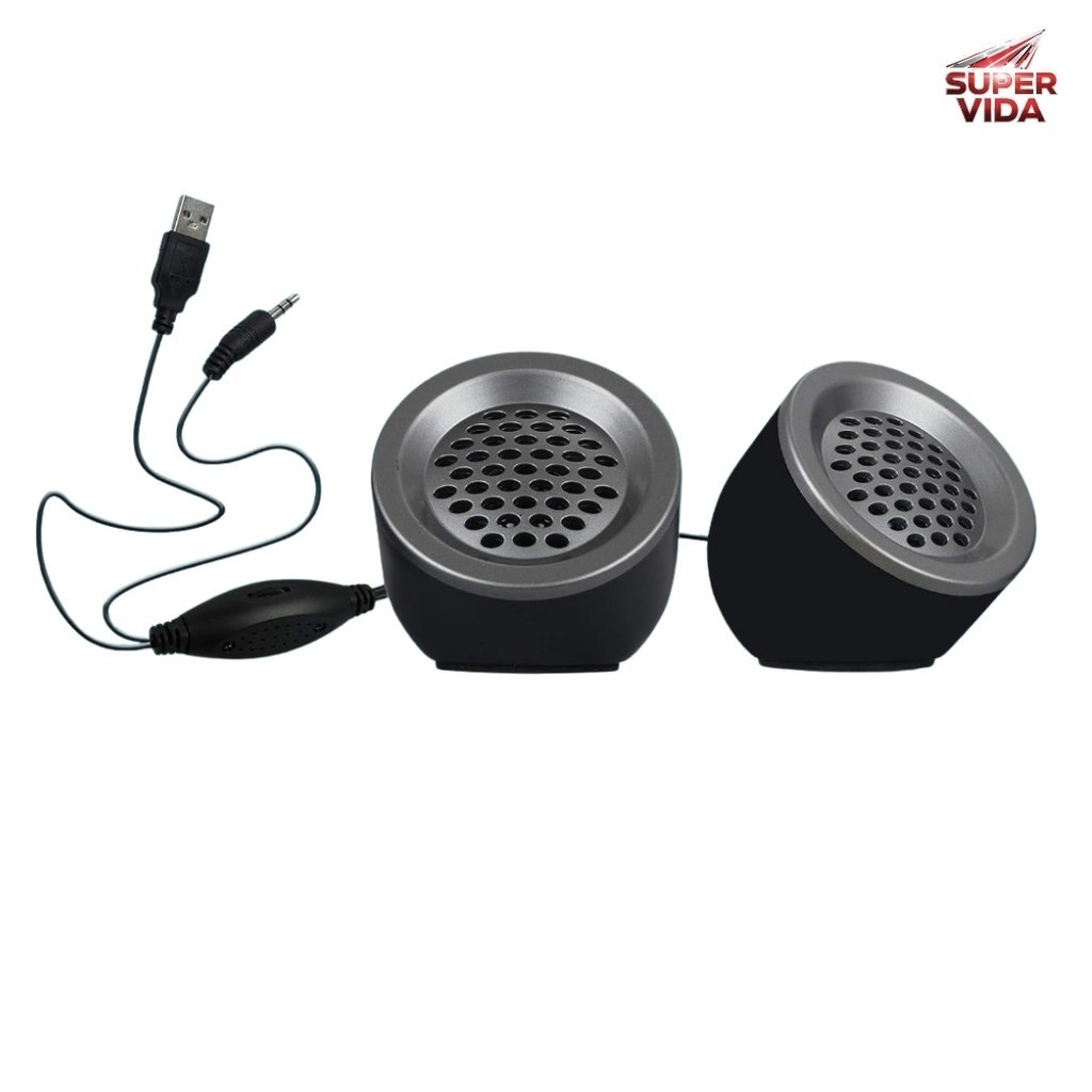 Knup Caixa de Som Multimídia Gamer Para PC Notebook LED Conexão USB P2 6W Preto KP-RO859