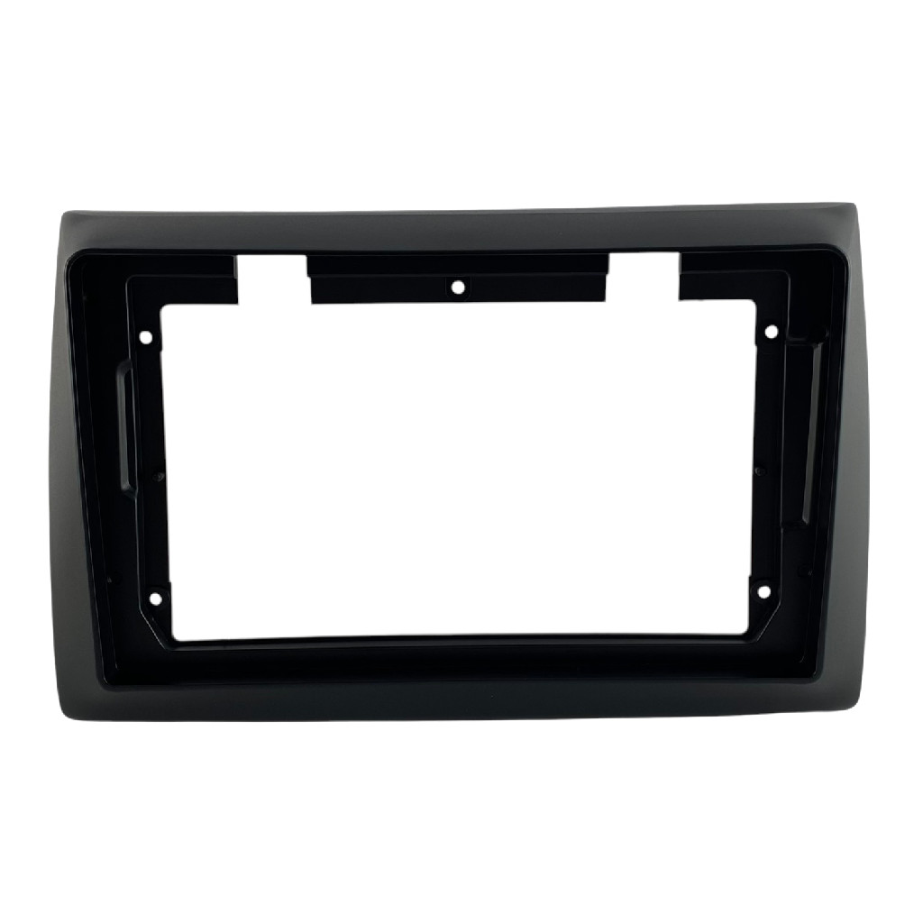 Moldura Painel Central Multimidia 9 Polegadas Fiat Stilo Preto Fosco