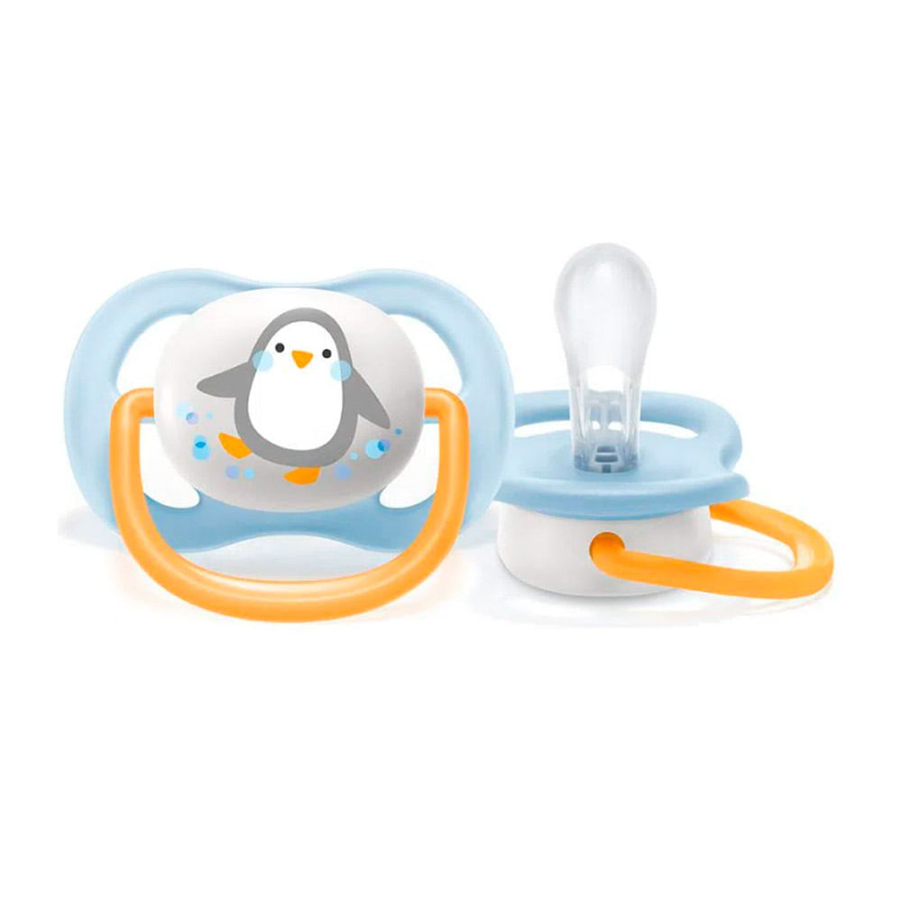 Chupeta Philips Avent Ultra Air Pinguim 0 a 6 Meses com 1 Unidade em Oferta na Shopee