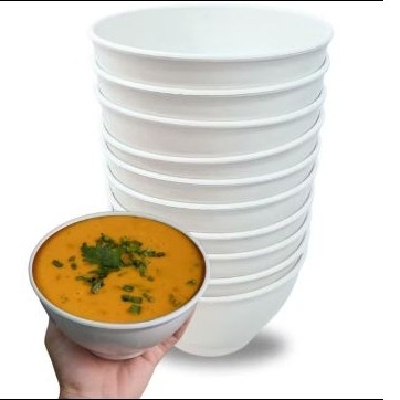 Kit Até 100 Cumbuca Multiuso Caldo Feijoada Tigela Pote Açaí Sopa Festa amendoim sobremesa