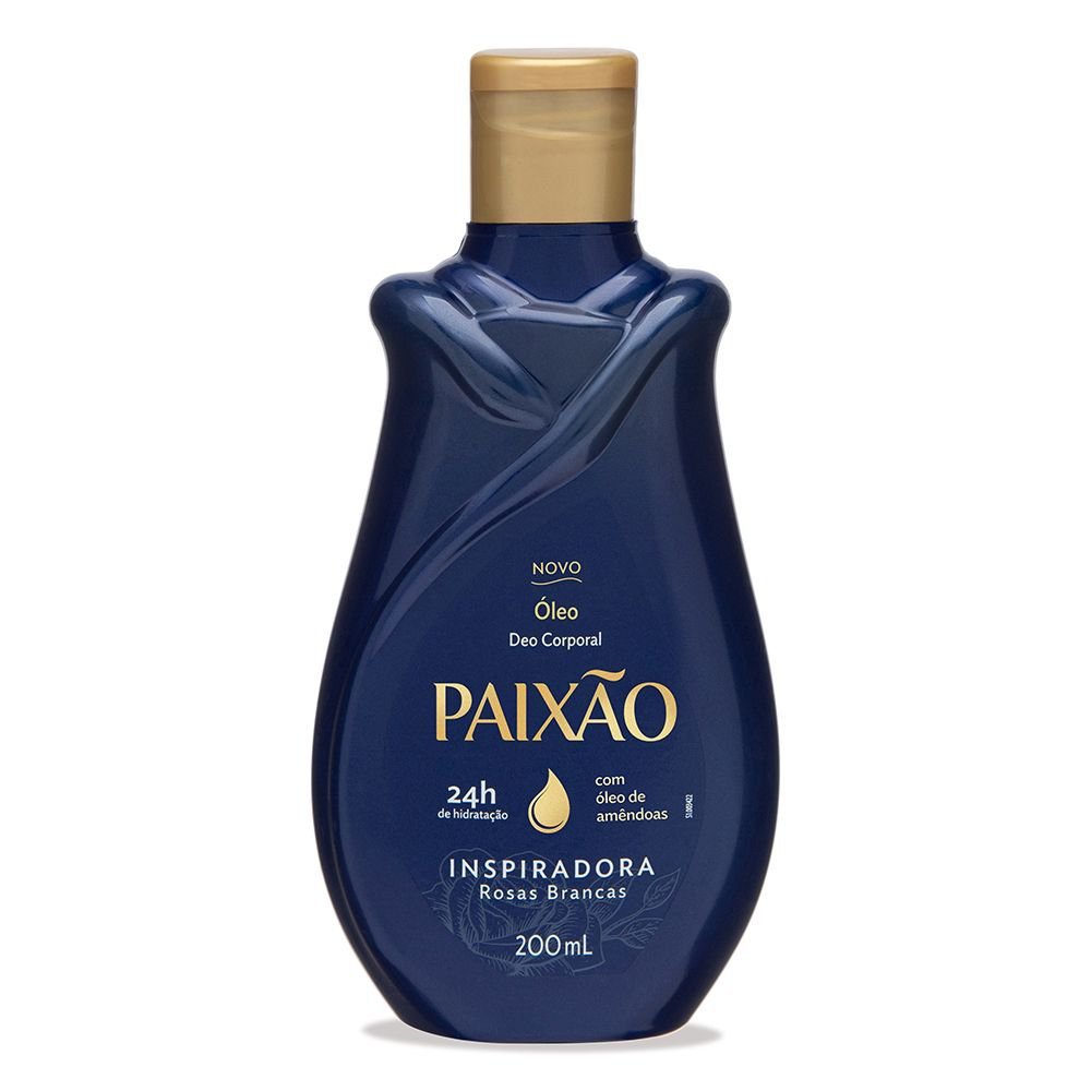 Óleo Corporal de Amêndoas Paixão Inspiradora Ação Desodorante 200ml em Oferta na Shopee