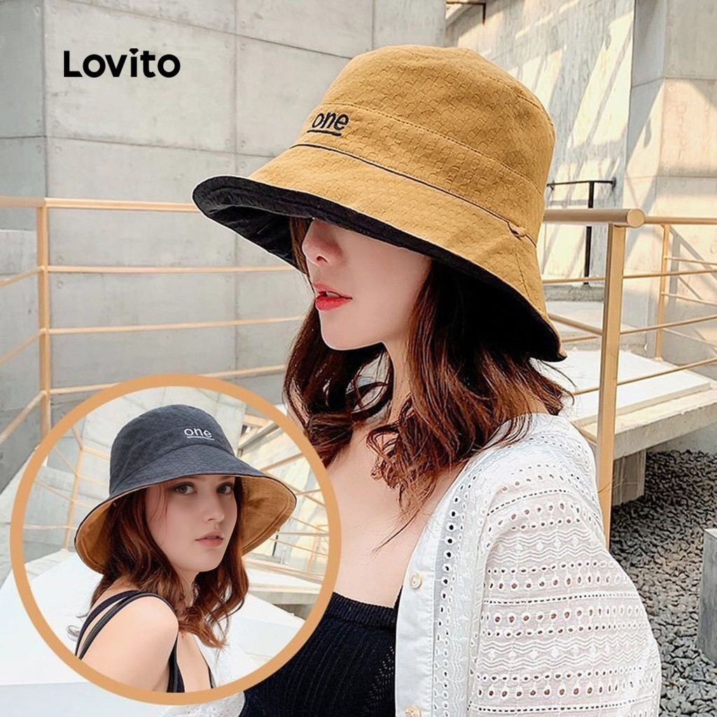 Lovito Chapéu Casual Reversível LFA95011
