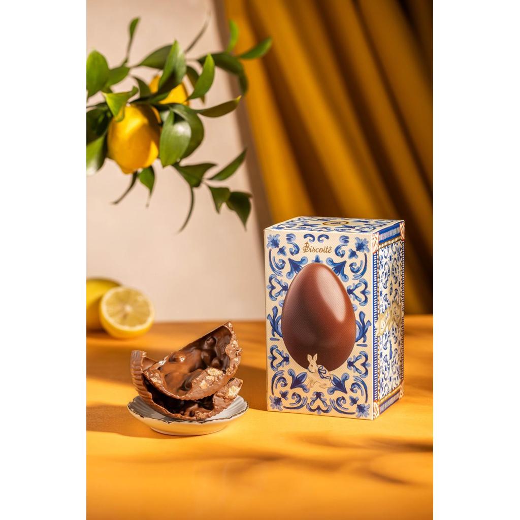 Ovo de Páscoa Clássico Chocolate Biscoito 180g | Biscoitê em Oferta na Shopee