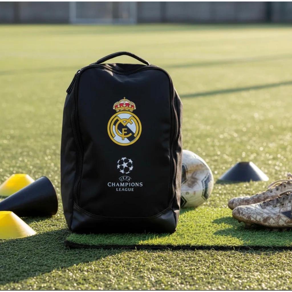 Porta Chuteira Necesserie de Mão Esportiva Futebol Chmapions Ligue Envio Imediato Lançamento