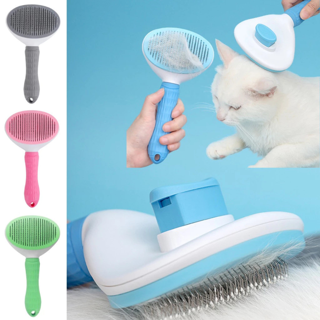 Kit 2 Escova Removedora de Pelos Para Pets Cães e Gatos–Limpeza de Sofá/Roupas/Tapetes e Uso Diário